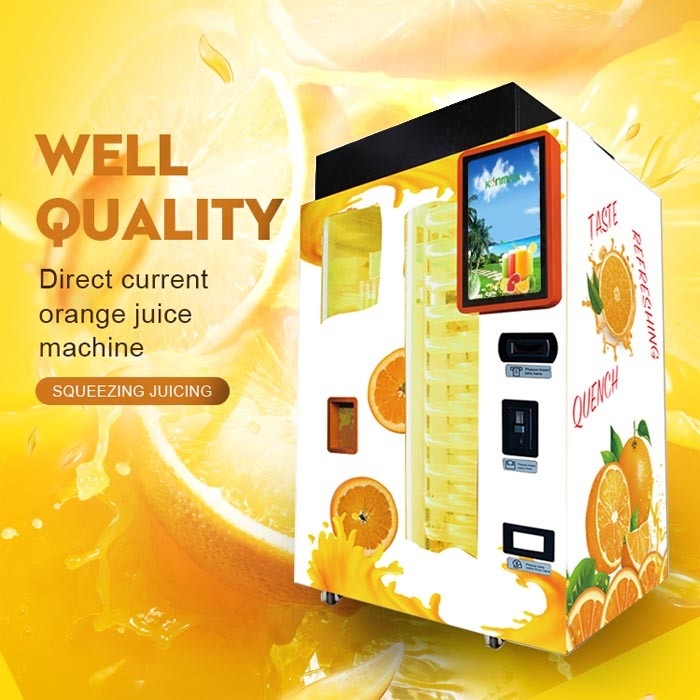 Ozone Sterilazation Fruit Juice Vending Machine , Juice Vending Machine