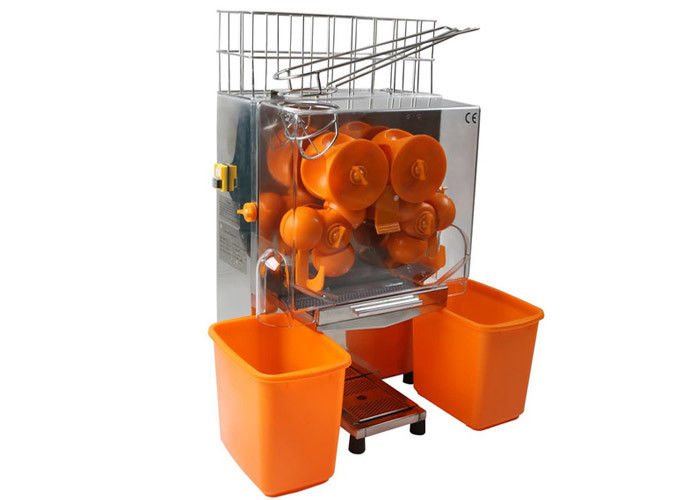 Auto Feed Squeeze Zumex Orange Juicer 20-22 Oranges Per Mins Safety Cut Off Switched