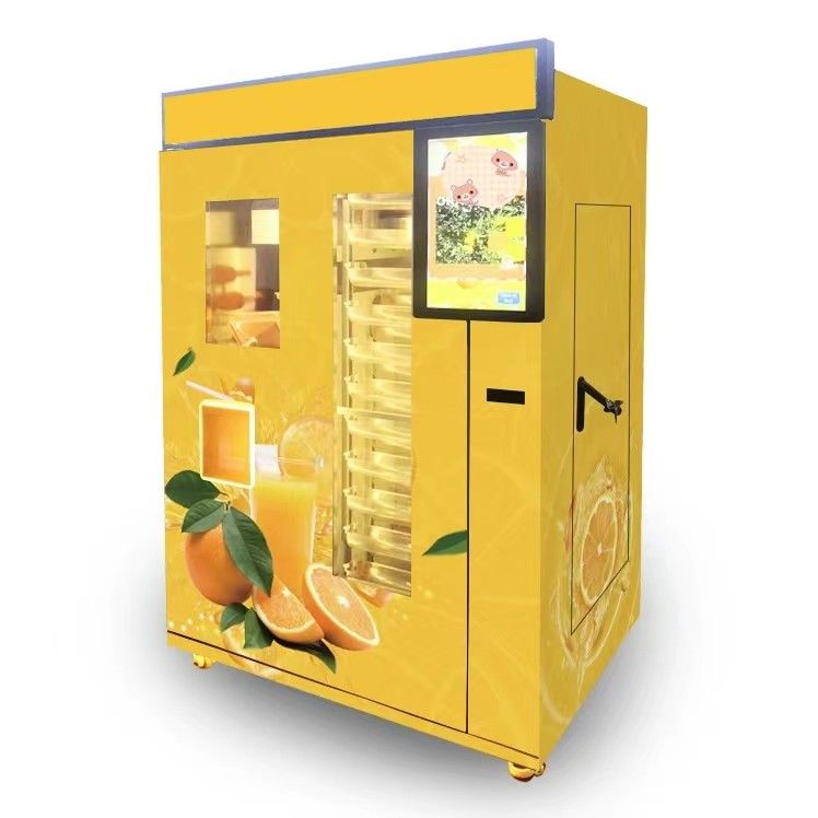 Automatic Fresh Orange Juice Vending Machine with Sealed Cup