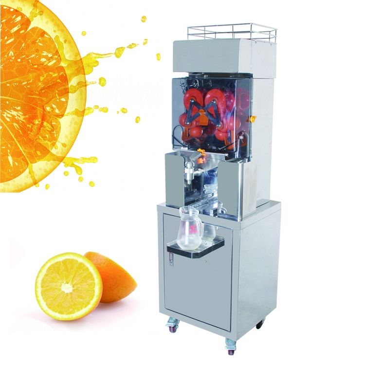 370W CE Stainless Steel Automatic Orange Juicer Machine For coffee house 450 x 450 x 600mm
