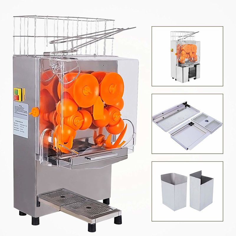 Stainless Steel Commercial Fruit Juice Extracting Machines For Bars OEM ODM