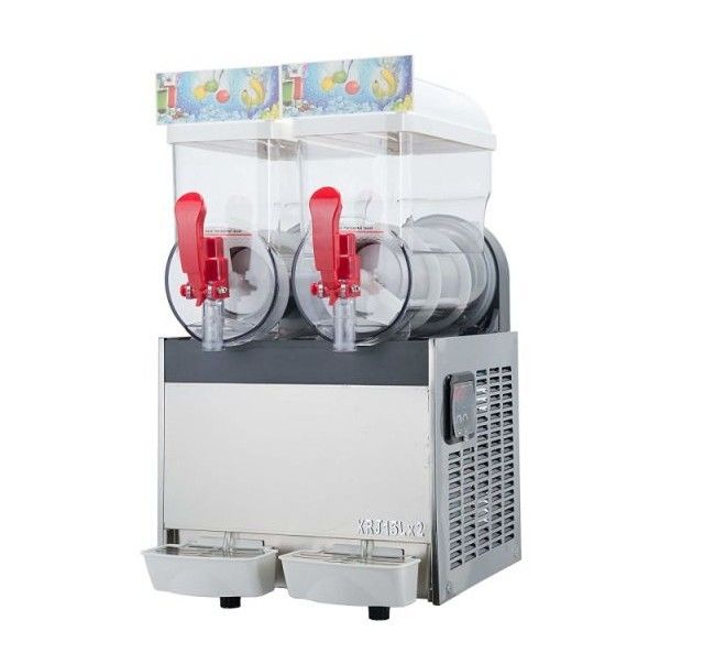 Refrigerated Puppy Granita Ice Slush Machine Beverage Juice Cold Frozen Drink Dispenser