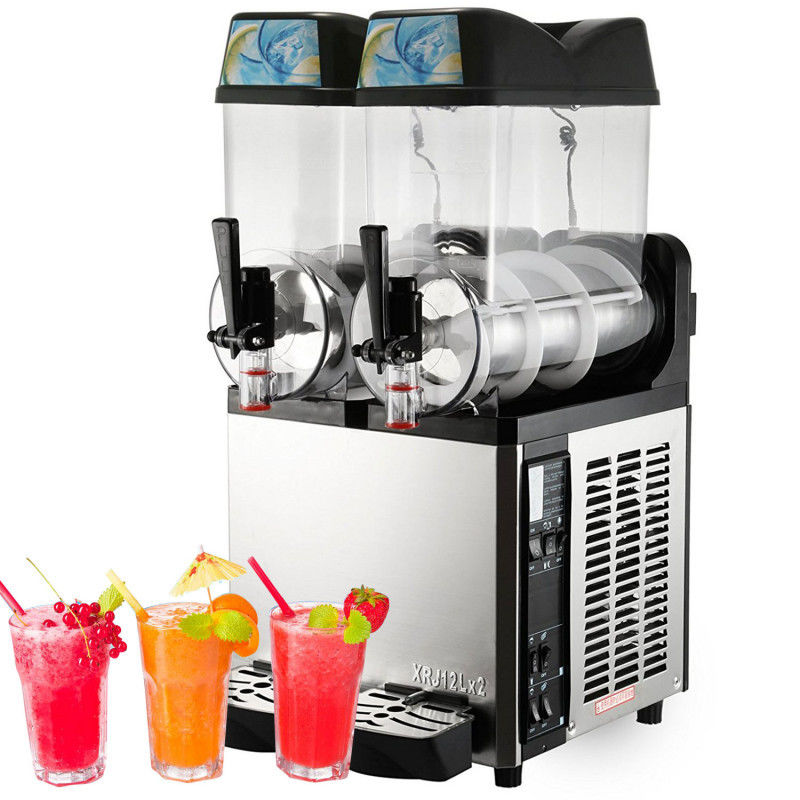 Commercial Ice Slush Machine Frozen Beverage Slushie Margarita Drink