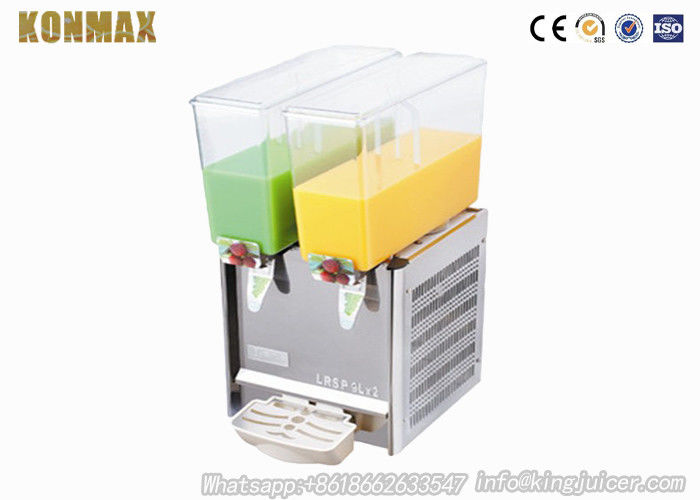 9L×2 Commercial Beverage Dispenser / Juicer Blender For Hotel or Restaurant