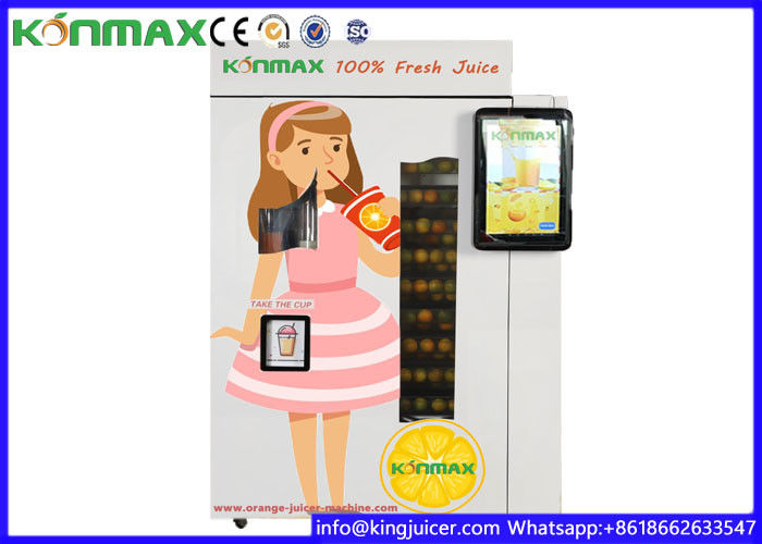CE/FDA/FCC orange juice vending machine price