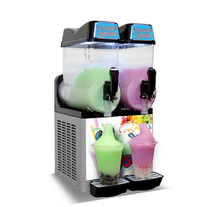 Double Tank Commercial Frozen Drink Machine / Smoothie Maker for Household
