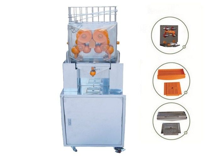 250 W High Electric Citrus Juicer , Supermarket Lemon Extractor Machine With Cabinet
