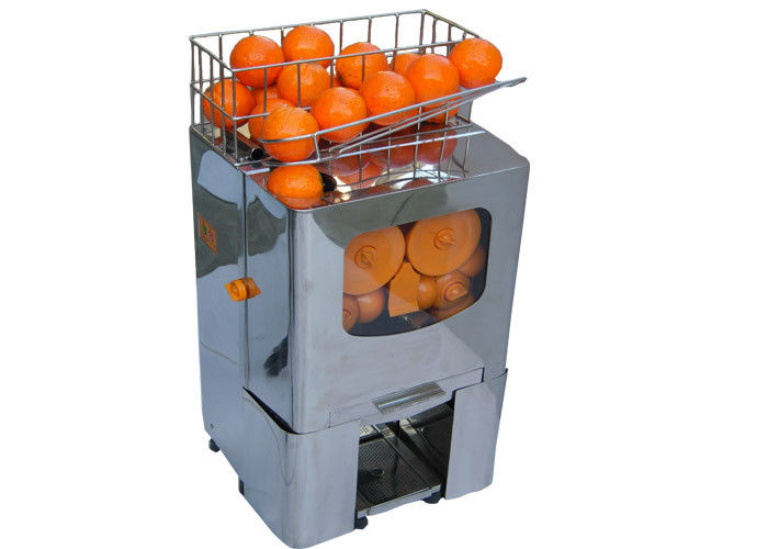 Fresh Squeezed Orange Juicer Machine feeding and cutting system
