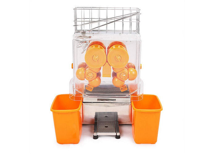 Stainless Steel Automatic Orange Juicer Machine / Fruit Juice Extracting Machines