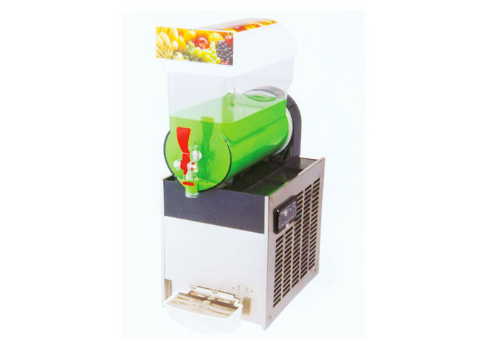 15L×1 PC Ice Slush Machine With Single Cylinder For Juice Drinks , Low Noise