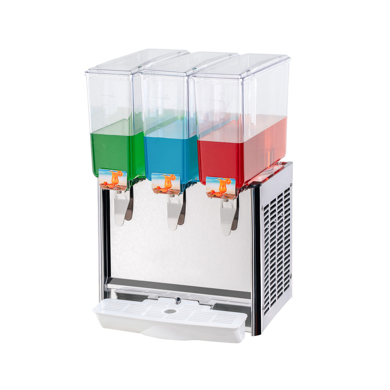 Commercial Jet Spray Milk / Juice Dispensers Machine with Four PC Tank