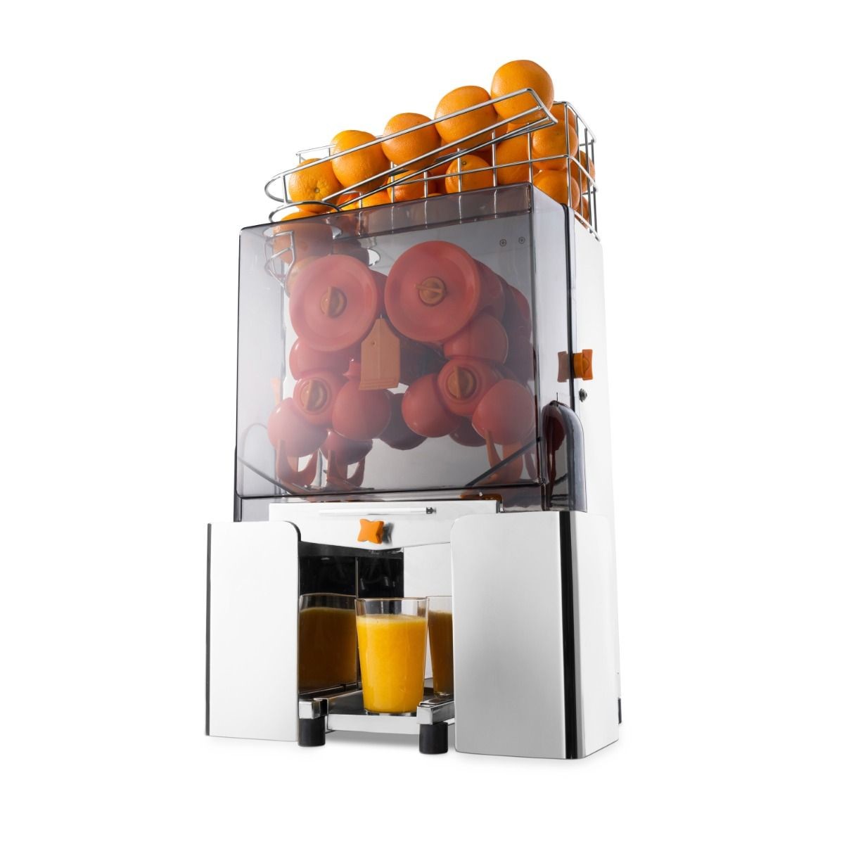 Stainless Steel Commercial Orange Juicer Machine , Cancan Orange Juicer