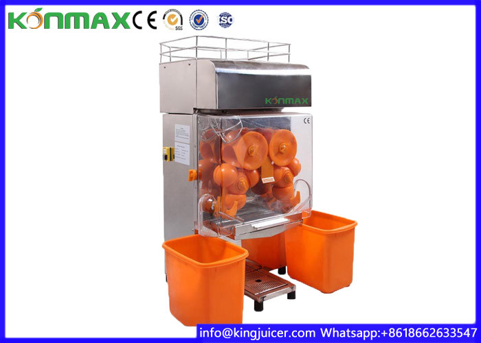 Heavy Duty Automatic Orange Juicer Machine Commercial Grade 370W for