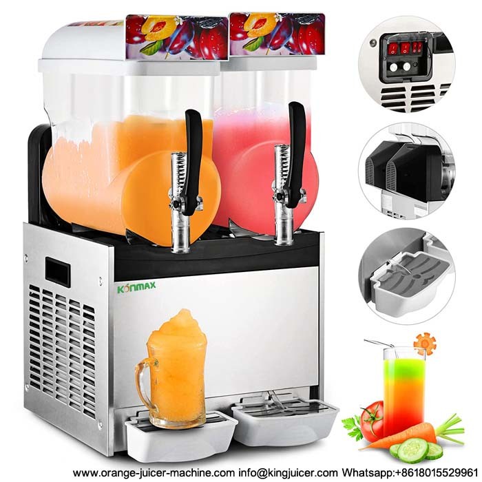 Commercial Frozen Slush Maker Machine For Daiquiri / Margarita / Granita